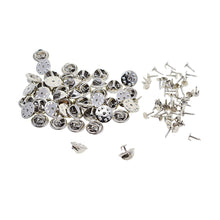 Load image into Gallery viewer, 12mm Silver Brass Butterfly Pin for Magnetic Badges - Pack of 100/500/2000 - Magneticks