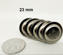 Load image into Gallery viewer, 23mm Single Magnetic Badge / Magnetic Name tag - Pack of 10/20/50/100 - Magneticks