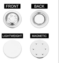 Load image into Gallery viewer, 28mm Single Magnetic Badge / Magnetic Name tag - Pack of 10/20/50/100 - Magneticks