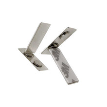 Load image into Gallery viewer, Two Magnet Steel Badge (30x13) / Magnetic Name Tag - Pack of 10/20/50/100 - Magneticks