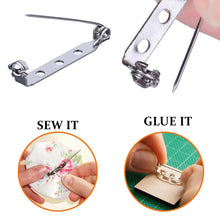 Load image into Gallery viewer, 30mm Steel Pin for Magnetic Badges - Pack of 100/500/2000 - Magneticks