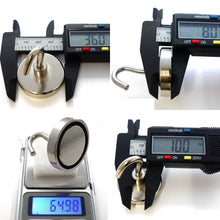 Load image into Gallery viewer, SNE36 - J-Hook Neodymium Fishing Magnets - Magneticks