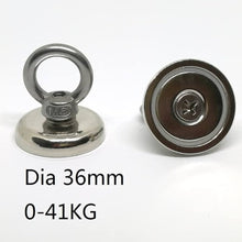 Load image into Gallery viewer, SNJ 36 - D-Hook Neodymium Fishing Magnets - Magneticks