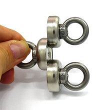 Load image into Gallery viewer, SNJ 25 - D-Hook Neodymium Fishing Magnets - Magneticks