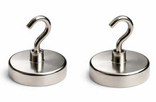 Load image into Gallery viewer, SNE60 - J-Hook Neodymium Fishing Magnets - MAGNETICKS