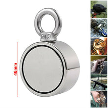 Load image into Gallery viewer, LNM60 - 2D-Hook Neodymium Fishing Magnets - MAGNETICKS