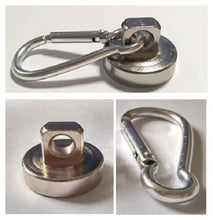 Load image into Gallery viewer, SNL25 - Neodymium Magnetic Carabiner Hook - MAGNETICKS