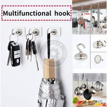 Load image into Gallery viewer, SNE60 - J-Hook Neodymium Fishing Magnets - MAGNETICKS