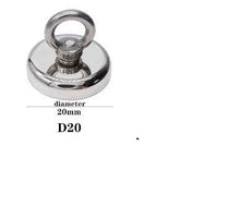 Load image into Gallery viewer, SNJ 20 - D-Hook Neodymium Fishing Magnets - Magneticks