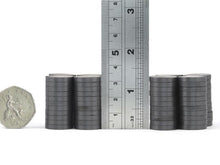 Load image into Gallery viewer, 18 x 3mm Ferrite Disc Magnets - Pack of 50/100/200 - Magneticks