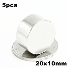 Load image into Gallery viewer, 20 x 10mm Neodymium Disc Magnets - Pack of 2/3/5 - Magneticks