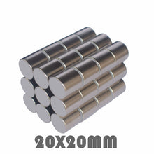 Load image into Gallery viewer, 20 x 20mm Neodymium Disc Magnets - Pack of 1/2/3 - Magneticks