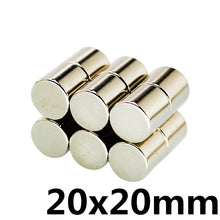 Load image into Gallery viewer, 20 x 20mm Neodymium Disc Magnets - Pack of 1/2/3 - Magneticks