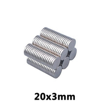 Load image into Gallery viewer, 20 x 3mm Neodymium Disc Magnets - Pack of 20/30/50 - Magneticks