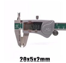 Load image into Gallery viewer, 20 x 5 x 2mm Neodymium Block Magnets - Pack of 50/100/200 - Magneticks