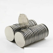 Load image into Gallery viewer, 25 x 2mm Neodymium Disc Magnets - Pack of 15 Pcs - N52 Grade - Magneticks