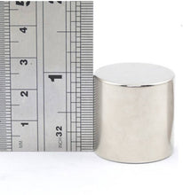 Load image into Gallery viewer, 25 x 25mm Neodymium Disc Magnets - Pack of 1/2/3 - Magneticks