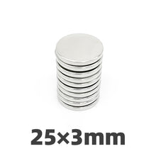 Load image into Gallery viewer, 25 x 3mm Neodymium Disc Magnets - Pack of 5/10/20 - Magneticks