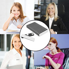 Load image into Gallery viewer, Three Magnet Plastic Badge / Magnetic Name Tag - Pack of 10/20/50 - Magneticks