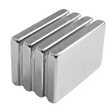 Load image into Gallery viewer, 40 x 25 x 4mm Neodymium Block Magnets - Pack of 2/3/5 - Magneticks