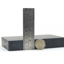 Load image into Gallery viewer, 150 x 100 x 25mm / 6" x 4" x 1" Ferrite Block Magnets - Pack of 1/2/3 - Magneticks