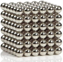 Load image into Gallery viewer, Buy Magnet Balls - 216 Pcs of Silver Color 5mm Magnet Balls Online - Magneticks