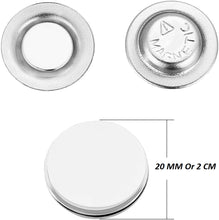Load image into Gallery viewer, 20mm Single Magnetic Badge / Magnetic Name tag - Pack of 10/20/50 - Magneticks