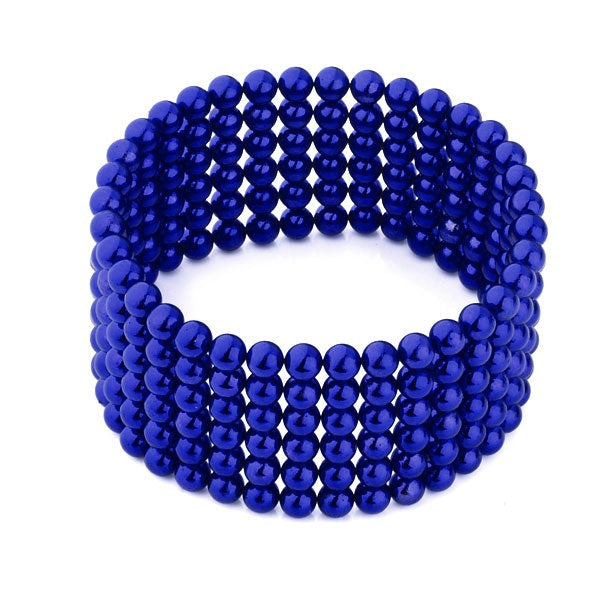 Buy Magnet Balls - 216 Pcs of Blue Color 5mm Magnet Balls Online