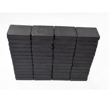 Load image into Gallery viewer, 40 x 20 x 6mm Ferrite Block Magnets - Pack of 50/100/200 - Magneticks