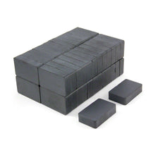 Load image into Gallery viewer, 40 x 25 x 10mm Ferrite Block Magnets - Pack of 50/100/200 - Magneticks