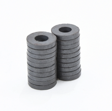 Load image into Gallery viewer, 17 x 7 x 3mm Ferrite Ring Magnets - Pack of 30/50/100 - Magneticks