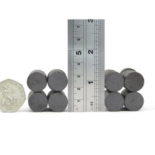 Load image into Gallery viewer, 15 x 3mm Ferrite Disc Magnets - Pack of 50/100/200 - Magneticks
