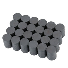 Load image into Gallery viewer, 20 x 6mm Ferrite Disc Magnets - Pack of 50/100/200 - Magneticks