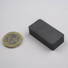 Load image into Gallery viewer, 30 x 20 x 6mm Ferrite Block Magnets - Pack of 50/100/200 - Magneticks