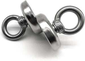 SNJ 20 - D-Hook Neodymium Fishing Magnets - Magneticks