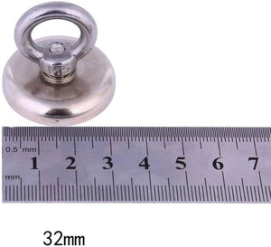SNJ 32 - D-Hook Neodymium Fishing Magnets - Magneticks