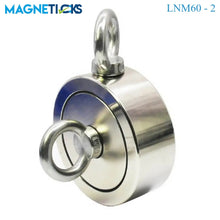 Load image into Gallery viewer, LNM60 - 2D-Hook Neodymium Fishing Magnets - MAGNETICKS

