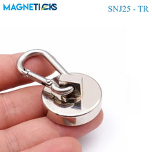 Load image into Gallery viewer, SNL25 - Neodymium Magnetic Carabiner Hook - MAGNETICKS
