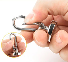 Load image into Gallery viewer, SNL25 - Neodymium Magnetic Carabiner Hook - MAGNETICKS
