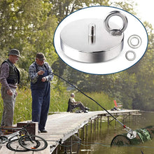 Load image into Gallery viewer, SNJ 90 - D-Hook Neodymium Fishing Magnets - MAGNETICKS
