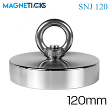 Load image into Gallery viewer, SNJ 120 - D-Hook Neodymium Fishing Magnets - MAGNETICKS
