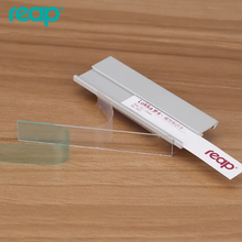 Load image into Gallery viewer, REAP 70x12mm Silver Colour Metal Customize Name Tag with Magnetic Back - MAGNETICKS
