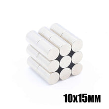 Load image into Gallery viewer, 10 x 15mm Neodymium Disc Magnets - Magneticks
