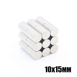10 x 15mm Neodymium Disc Magnets - Magneticks