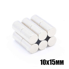 Load image into Gallery viewer, 10 x 15mm Neodymium Disc Magnets - Magneticks
