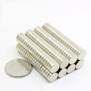 10 x 3mm Neodymium Disc Magnets - Magneticks