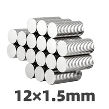 Load image into Gallery viewer, 12 x 1.5mm Neodymium Disc Magnets - Magneticks
