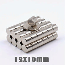 Load image into Gallery viewer, 12 x 10mm Neodymium Disc Magnets - Magneticks
