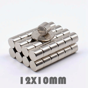 12 x 10mm Neodymium Disc Magnets - Magneticks