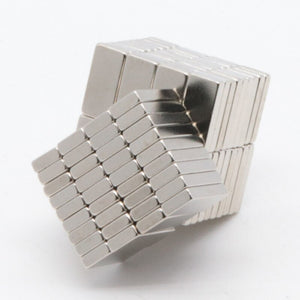 12 x 5 x 2mm Neodymium Block Magnets - Pack of 50/100/200 - Magneticks